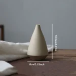 Nordic Ceramics Mini Vase Home Decoration Accessories Living Room Desktop Flower Arrangement Wedding Vases for Table Decorations 6