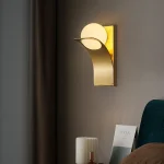 Spherical Wall Lamp Bedside Atmosphere Lamp Indoor Bedroom Living Room Lamp Nordic Staircase Aisle Background Wall Lamp 1