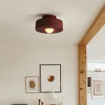 Medieva Resin Ceiling Light LED Decorative Lamp For Living Room Hallway Aisle Bedroom Cloakroom Dining Room Indoor Lighting 1