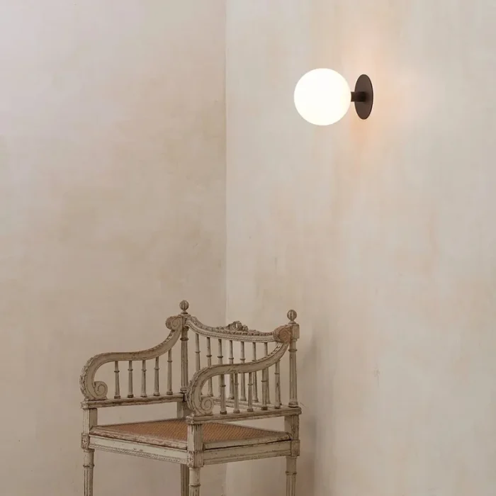 Simple Glass Wall Lamp LED Living Room Aisle Corridor Lamp Restaurant Stairwell Atmosphere Decorative Wall Lamp 3