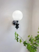 French Simple American Wall Lamp Retro Bauhaus Medieval Corridor Bedroom Bedside Decorative Wall Lamp 3