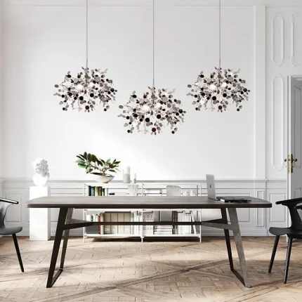 Nordic Light Luxury Personalized Creative Clothing Shop Window Decoration Chandelier Bar Bar Lamps Sequin Lights 1