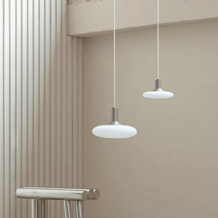 Nordic Bedside Bedroom Chandelier Restaurant Bar Glass Chandelier Simple Living Room Atmosphere Light Interior Decoration Light 1