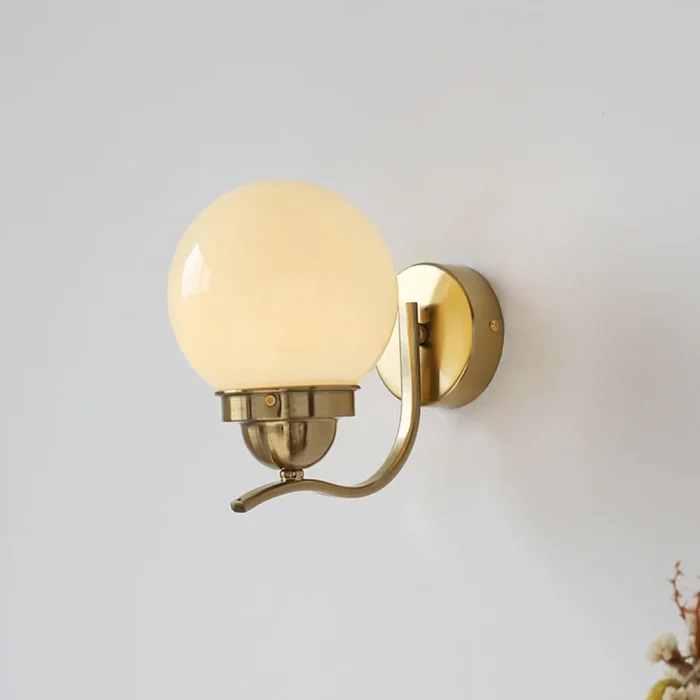 Small Stained Glass Wall Lamp Aisle Mirror Front Bedroom Bedside Lamp Staircase Lamp Hallway Hallway Hallway Atmosphere Lamp 3