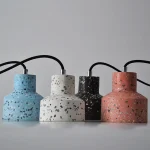 E27 Creative Nordic Living Room Small Chandelier Industrial Cement Personality Restaurant Bar Study 4