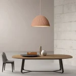 LED Nordic Pendant Lights Macaron Resin Lamps Bedroom Living Dining Room Bar Cafe Simple Indoor Home Decoration Hanging Fixtures 4