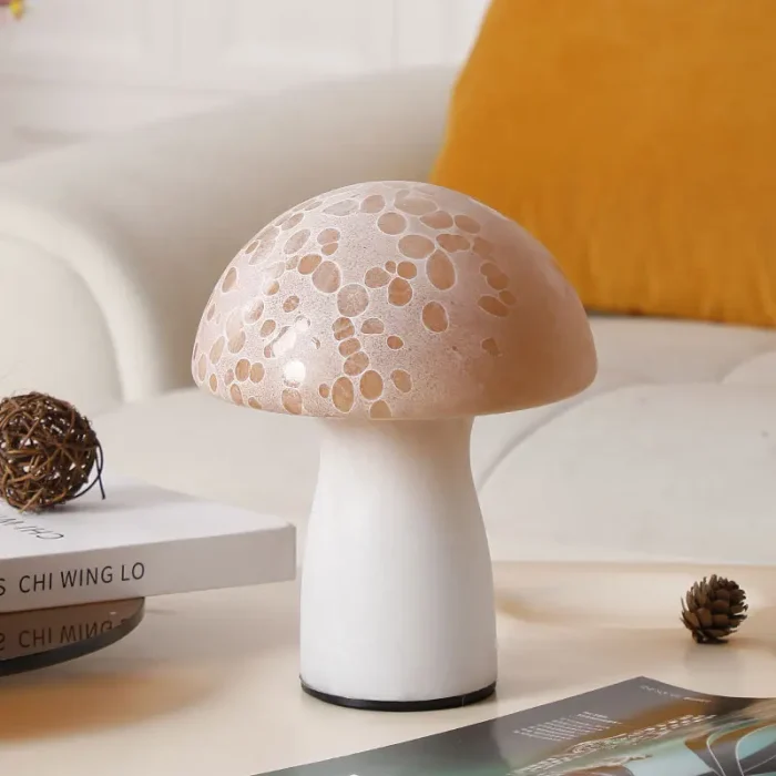 New Bedside Mushroom Lamp Bedroom Living Room Study Dream Lamp Atmosphere Decorative Lamp 4