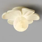 Aisle Light Cream Style Flower Balcony Entrance Light Modern Simple Cloakroom Ceiling Light Children's Room Decorative Lights 3