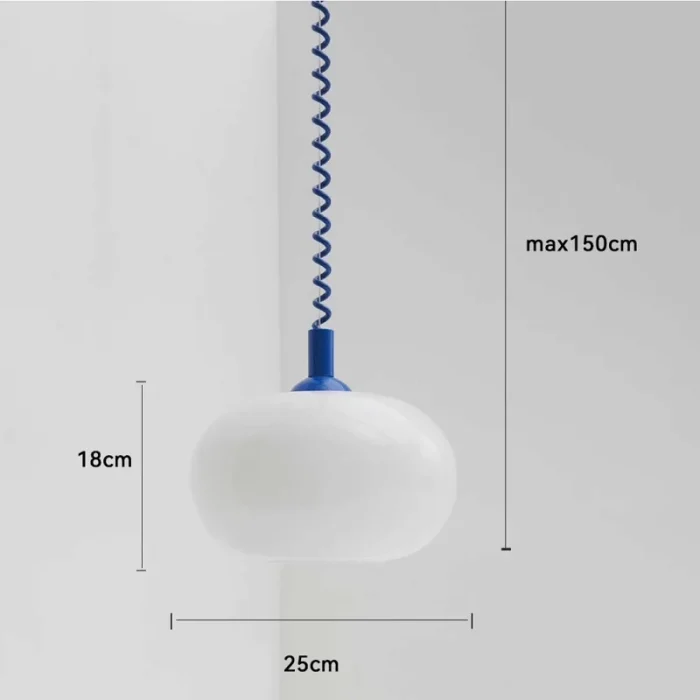 Glass Chandelier Bedroom Bedside Bar Lamp Simple Modern Art Lifting Chandelier Interior Decoration Atmosphere Light 5