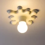 E14 Sunflower Wall Lamp Creative Bedroom Bedside Corridor Balcony Living Room Background Wall Lamp Interior Decoration Lamps 3