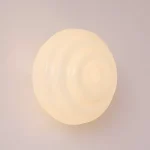 LED Background Wall Wave Wall Lamp Bedroom Balcony Ceiling Lamp Cream Retro Aisle Cloakroom Decorative Wall Lamp 1
