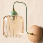 Bedroom Bedside Wall Lamp Stained Glass Living Room Background Wall Lamp Simple Corridor Aisle Decorative Lamp 4