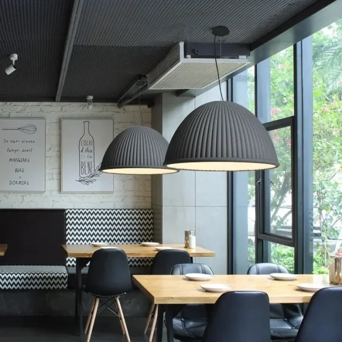 LED Nordic Pendant Lights Macaron Resin Lamps Bedroom Living Dining Room Bar Cafe Simple Indoor Home Decoration Hanging Fixtures 5