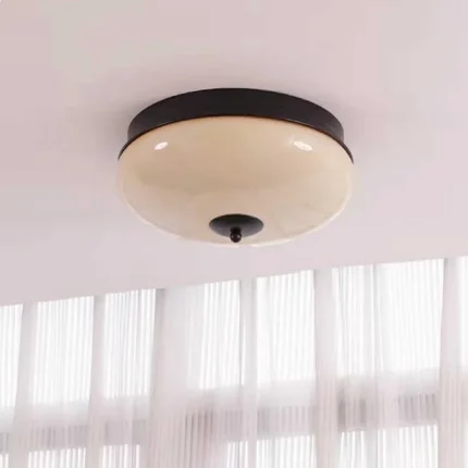 Cream Style Bedroom Ceiling Lamp Retro Aisle Balcony Lamp Study Lamp Interior Decoration Lamp 2