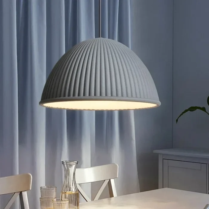 LED Nordic Pendant Lights Macaron Resin Lamps Bedroom Living Dining Room Bar Cafe Simple Indoor Home Decoration Hanging Fixtures 3
