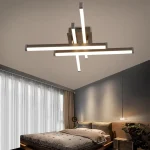Nordic LED Chandelier Ceiling Lamp for Living Room Corridor Modern Square LED Ceiling Light for Kitchen Home Lighting Fixture 1
