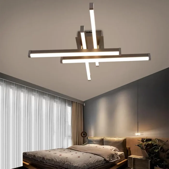 Nordic LED Chandelier Ceiling Lamp for Living Room Corridor Modern Square LED Ceiling Light for Kitchen Home Lighting Fixture 1
