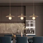 Nordic Solid Wood Pendant Light Bedside Dining Table Art Decorative Log Lamps Creative Restaurant Bar Tea Room Hanging Light E27 3