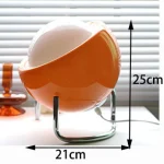 Table Lamp Bedside Stained Glass Lamp Children's  Bedroom Creative Household Cute Ornament Decoration Table Lamp 6