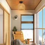 Rattan Hanging Lamp Vintage Pendant Light Fixtures Retro Hanglamp Dining Living Room Home Decor Restaurant Suspension Luminaire 4