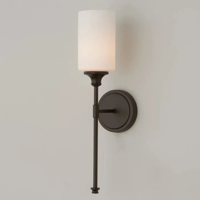 Milk White Glass Wall Lamp LED Reading Decorative Wall Light for Bedroom Bed Courtyard Wall Lamp Balcony Stair Simple Lamps 2