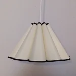 Chandelier shade fabric petals 2