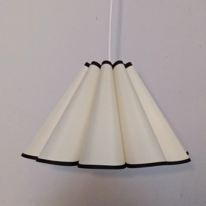 Chandelier shade fabric petals 2