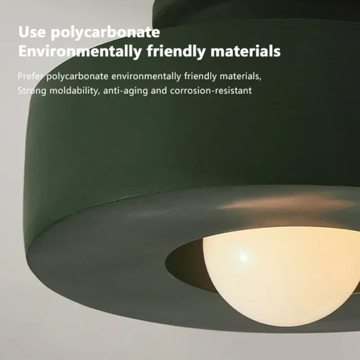 Medieva Resin Ceiling Light LED Decorative Lamp For Living Room Hallway Aisle Bedroom Cloakroom Dining Room Indoor Lighting 6