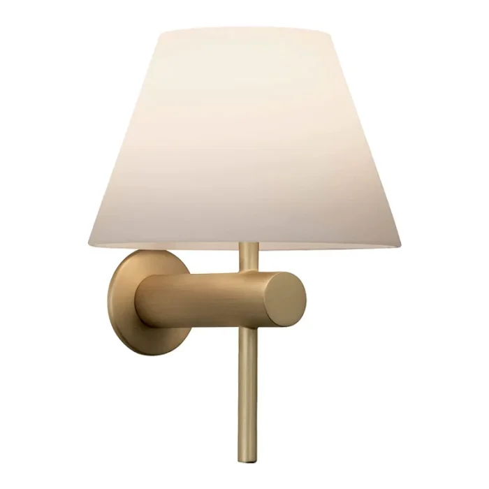 Modern Simple Fabric Lampshade Bedside Wall Lamp LED Bedroom Stairs Aisle Study Room Lamps 5