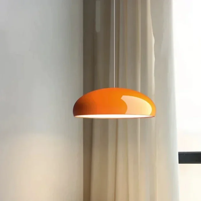LED Nordic Pendant Light Orange Hanging Lamp E27 Blub  For Living Room Dining Room Hotel Caffee Home Lighting Decor Fixtures 5