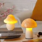 New Bedside Mushroom Lamp Bedroom Living Room Study Dream Lamp Atmosphere Decorative Lamp 2