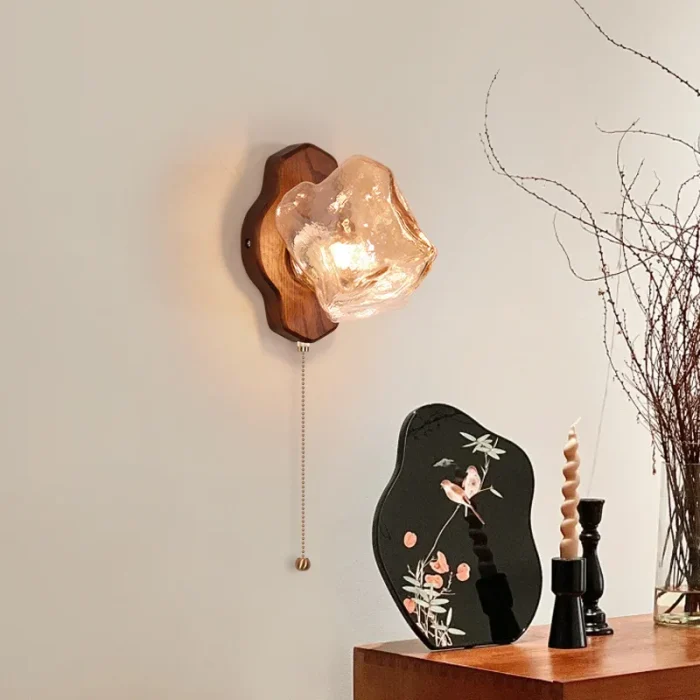 Bedside Wall Lamp Retro Bedroom Decoration Wall Lamp Living Room Study Background Wall Atmosphere 1