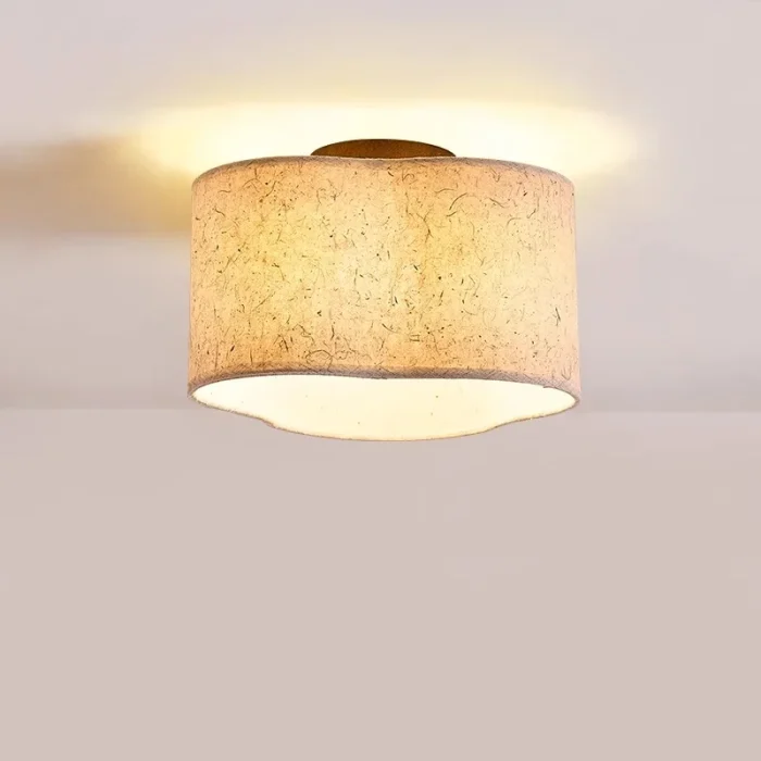 E27 Entrance Aisle Ceiling Lamp Japanese Rice Paper Lamp Cream Restaurant Entrance Corridor Cloakroom Lamp 1