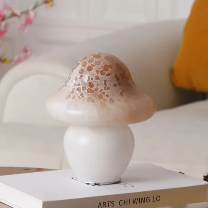 New Bedside Mushroom Lamp Bedroom Living Room Study Dream Lamp Atmosphere Decorative Lamp 3