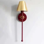 Long Pole Wall Lamp American Simple Bedroom Bedside Lamp LED Living Room Background Wall Lamp 2