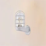 Retro Glass Wall Lamp Vintage Industrial Luster Wall Light Home Decor Light Fixture For Loft Aisle Bar Indoor Courtyard Outdoor 4