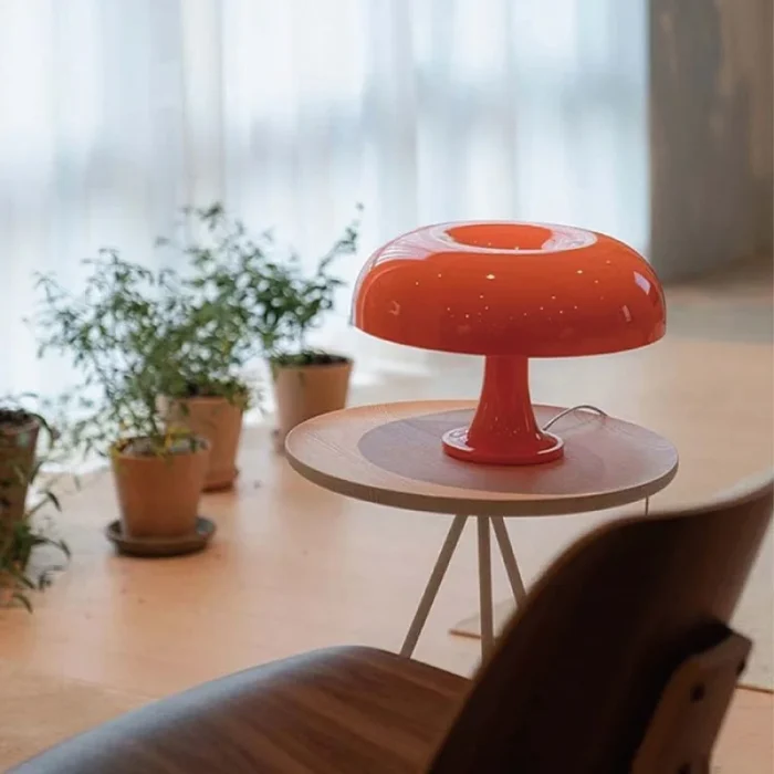 Mushroom Table Lamp Modern Minimalist Nordic Bedroom Bedside Atmosphere Lamp Reading Table Lamp Interior Decoration Lamp 2