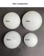 Nordic Bubble Ball Wall Lamp Bedroom Aisle Porch Balcony Children's Room Round Glass Ceiling Lamp Wall Lights for Home 5