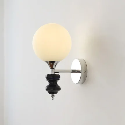 Glass Wall Lamp Living Room Bedroom Bedside Corridor Restaurant Atmosphere Decorative Lamp American Home Decor 2