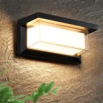 Led Outdoor Wall Light Waterproof IP66 Motion Sensor Led Outdoor Lighting Porch Lights Balcony Garden Lights Outdoor Wall Lamp 1