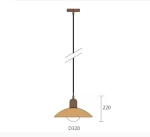 Simple Restaurant Chandelier Macaron Bar Cafe Bedroom Bedside Study Lamp Designer Minimalist Pendent Light 4
