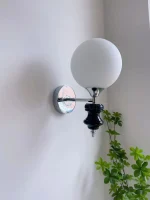 French Simple American Wall Lamp Retro Bauhaus Medieval Corridor Bedroom Bedside Decorative Wall Lamp 4