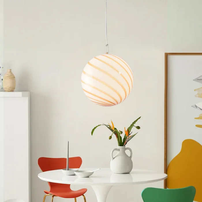 Nordic Chandelier Lollipop Chandelier Creative Restaurant Lamp Cute Style Jade Candy Shape Chandelier Children's Room Lamps 1