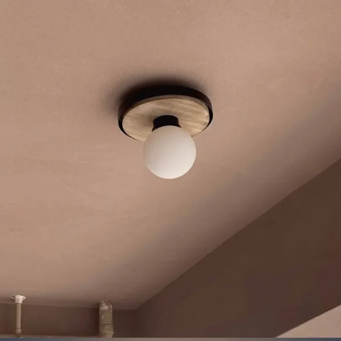 Retro Balcony Ceiling Lamp American Simple Bedroom Room Decorative Lamp Entrance Creative Light 4