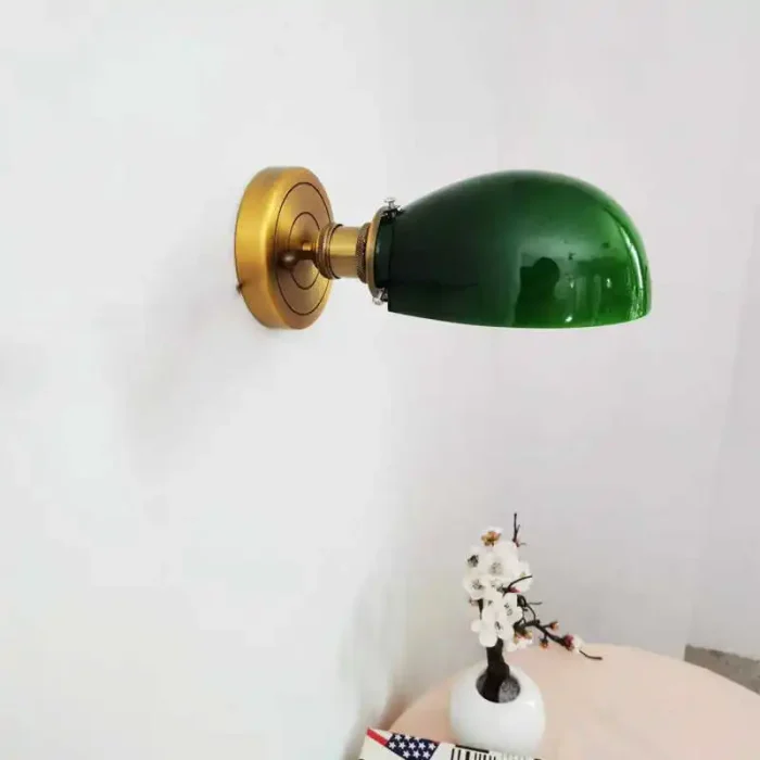Bedroom Bedside Decorative Wall Lamp Atmosphere Lamp Stained Glass Stairwell Living Room Wall Lamp 3