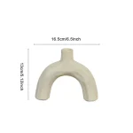 Creative Geometric Ceramic Candle Holder Ornament Living Room Bedroom Candle Holder Craft Wedding Table Decoration Candle Holder 6
