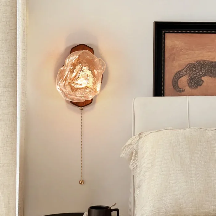 Bedside Wall Lamp Retro Bedroom Decoration Wall Lamp Living Room Study Background Wall Atmosphere 3