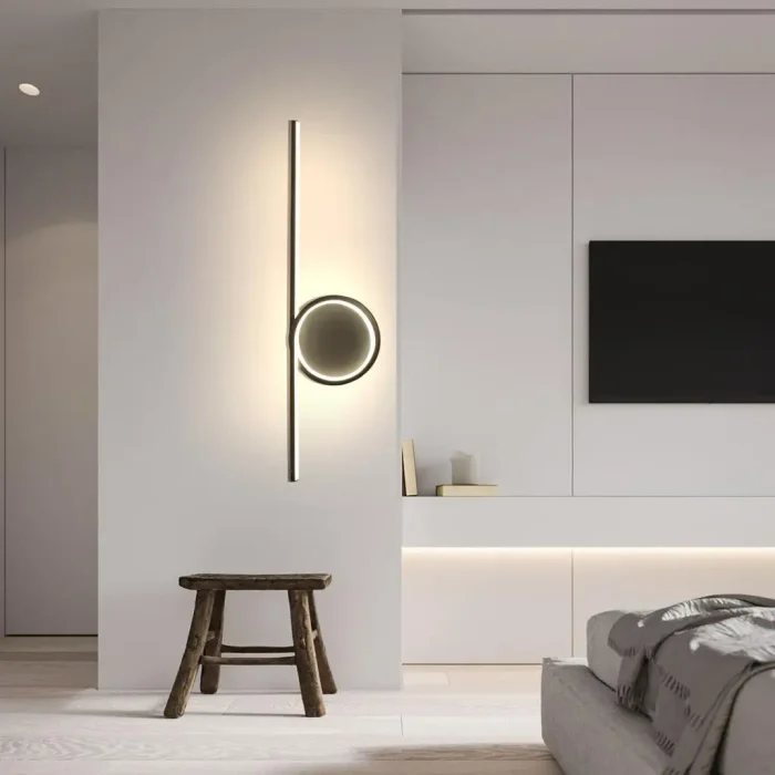 Simple Long New Modern LED Wall Lights Living Study Dining Room Bedroom Bedside Lamps Aisle Loft Hall Indoor Lighting wandlamp 1