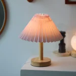 INS Korean Style Desk Lamp Bedroom Bedside Kids Night Light Atmosphere Decorative Light Ornament USB Night Light 4