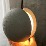 Retro Old Chandelier Industrial Style Bar Cement Small Chandelier LED Decorative Planet Chandelier Bedside Lamp 5